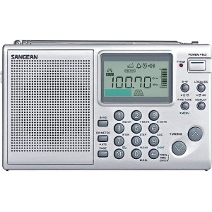 Rádio ATS-405 (Branco - Digital - FM/AM - Pilhas) SANGEAN