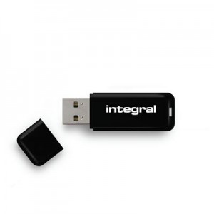 PEN DRIVE NOIR 32GB USB 2 PRETA INTEGRAL - N2717