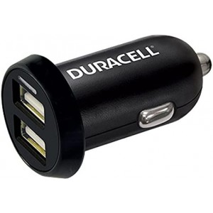 CARREGADOR DUO USB p/ISQUEIRO 1A+2.4A DURACELL - N1471
