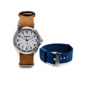 Relógio Timberland Raynham para Homem em Branco/Couro - N4358