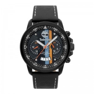 Relógio Timberland Bradshaw para Homem em Preto/Couro - N4352