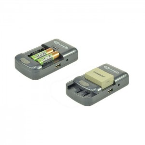 CARREGADOR DE BATERIA UNIVERSAL USB DUAL1000mA P/ISQUEIRO 2POWER