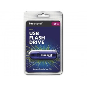 PEN DRIVE EVO 128GB AZUL USB2.0 INTEGRAL