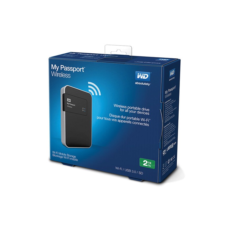 DISCO EXTERNO MY PASSPORT WIRELESS 2TB /HDD /WI-FI /USB3.0 /LEITOR SD WESTERN DIGITAL 3 DISCO EXTERNO MY PASSPORT WIRELESS 2TB /HDD /WI-FI /USB3.0 /LEITOR SD WESTERN DIGITAL - Image 3