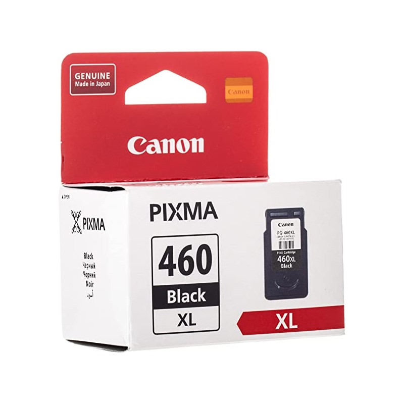 TINTEIRO PG-460XL Preto 1 TINTEIRO PG-460XL Preto