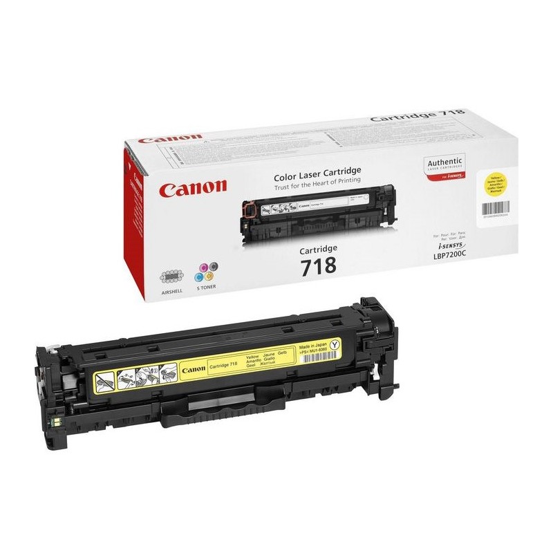 TONER CARTRIDGE 718 Amarelo 1 TONER CARTRIDGE 718 Amarelo