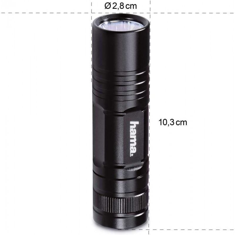 LANTERNA R103 150 LÚMEN PRETA HAMA 3 LANTERNA R103 150 LÚMEN PRETA HAMA - Image 3